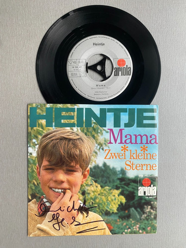 Heintje original signed - original,
