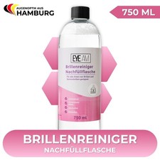 EyeAm Brillenreiniger Nachfüllflasche 1x750ml | Reinigung für Brillen