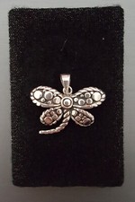 "Libelle" Anhänger 925 Silber klein
