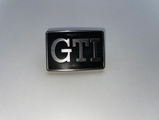 VW Volkswagen Schriftzug Emblem Zeichen Golf 2 GTI Kotflügel Seitenblinker