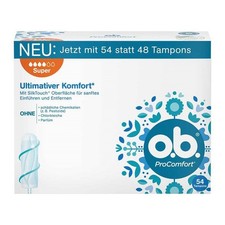 ob ProComfort super o.B. Tampons 54 Stück mit SilkTouch PZN 17454923