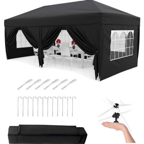 Faltzelt 3x6m pavillon - faltzelt,