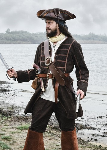 Piratenmantel edward - piratenmantel,
