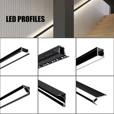Schwarz 1M Aluminium LED