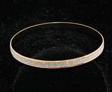 Armband Armreif Glitzer Gold Silber