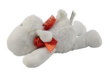 sheepworld Plüschschaf mit Halsband & Schleife Plüschtier Schaf Stofftier Plüsch