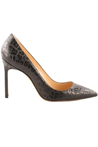 Manolo blahnik schwarze leder - manolo,