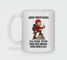 Lustige Spruch Tasse Beruf