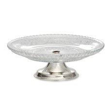 Snack Glasschale Silber