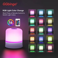 RGB LED Night Light Touch