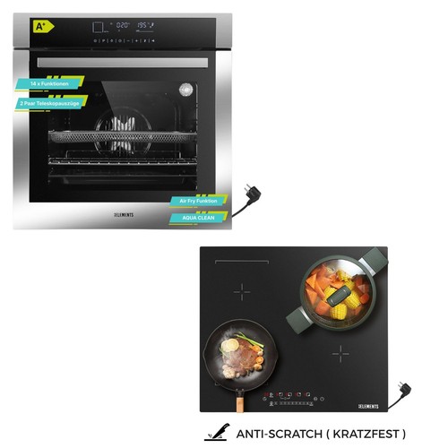 Herdset backofen 60cm - herdset, +
