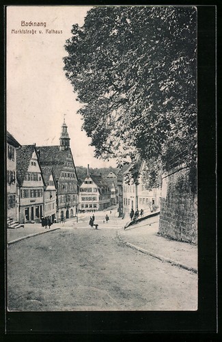 Backnang marktstrasse und - backnang,,