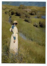 Richard Riemerschmid - In freier Natur von 1895 - Karte