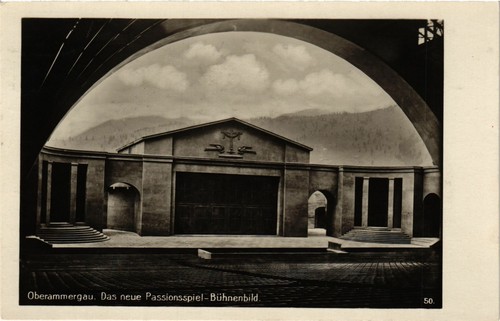 Cpa oberammergau das neue - oberammergau,