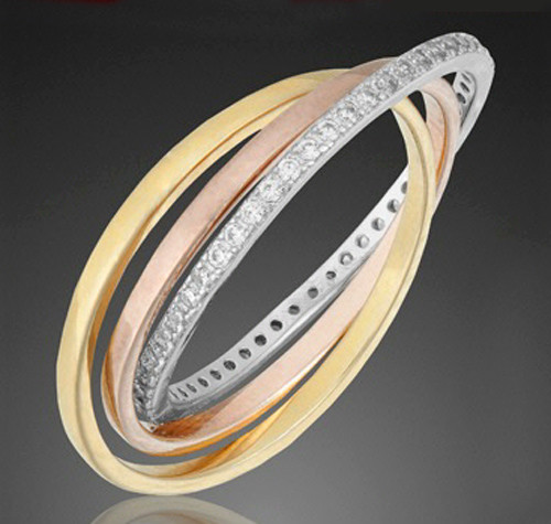 925 echt silber 3er - silber,