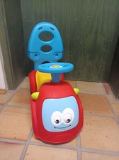 Smoby Rutschauto mit Wippe Maestro Balade Rot