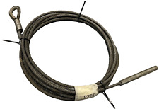 Stahlseil für Zippo 4-Säulen Hebebühnen Länge 8950mm