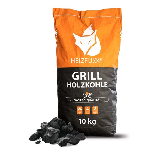 Heizfuxx grillholzkohle 10 - heizfuxx®,