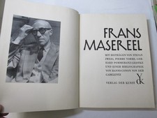 Frans Masereel. Mit Beiträgen