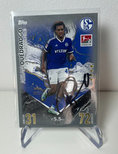 Assan Ouedraogo Schalke Original Unterschrift Autogramm - Match Attax 2023/2024