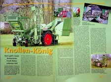 Schlepper Post 02/2010 Fendt Rübenvollernter 820 Restaurierung - ein interessant