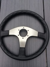 Lenkrad MOMO TYP D35 KBA 70116 mit Porsche 911 Zahlen eingraviert
