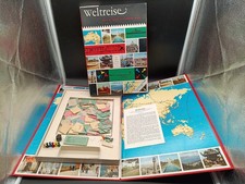 Weltreise Ravensburger 1968 60er vtg geprüft komplett selten rar