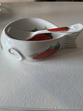 Kaviarschale Porzellan mit