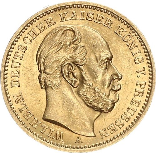 Preußen wilhelm 20 mark - preußen,