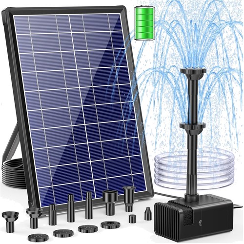 Solar springbrunnen mit - solar,