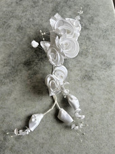 Kopfschmuck f Braut, weiße