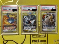 PSA 8 Pokemon Tag Team GX Set