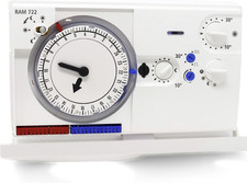 Theben Analoges Uhrenthermostat, Tages- Wochenprogramm, Snychronmotor, Netz