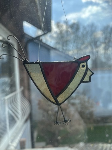 Tiffany glas huhn - tiffany,