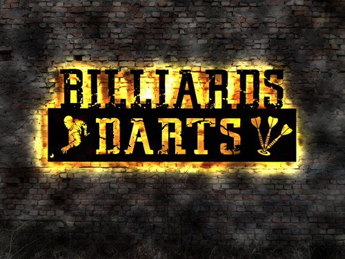 Billiard bild wandbild - billiard,