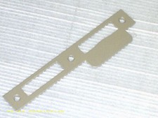 Lappenschließblech Flach