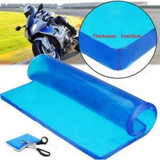 Motorrad Sitz Gel Dämpfung Matte Komfortable Weiche Kissen Dämpfungsmatte Blau