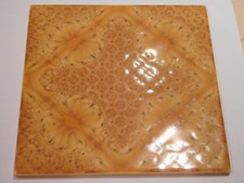 Fliese Fliesen RETRO Look alt 1970/80er modern, Grohn Delphi 5712 gelborange