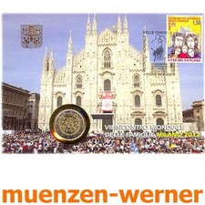 Numisbrief Vatikan 2012 mit 2