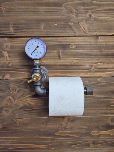 Toilettenpapierhalter aus