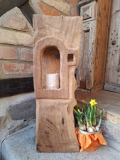 Windlicht Laterne Altholz 60