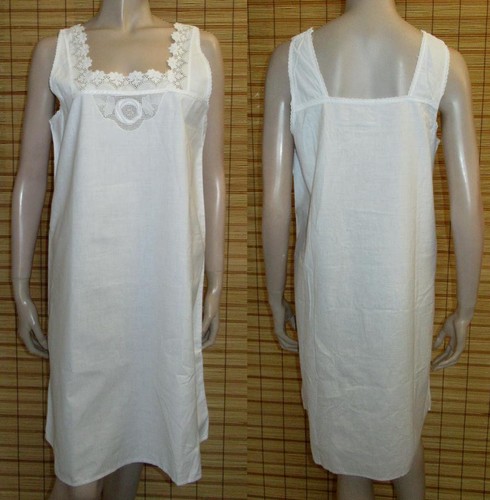 Weisses nachtkleid - weisses,