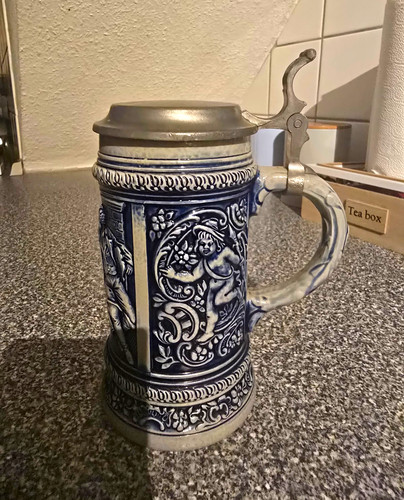 Gerz bierkrug steingut - bierkrug,