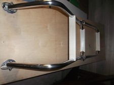 Bootsleiter Edelstahl von einen Skibsplastboot