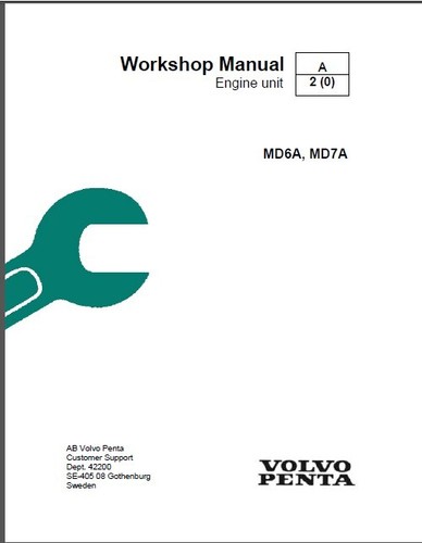 Volvo penta md6a md7a marine - /,
