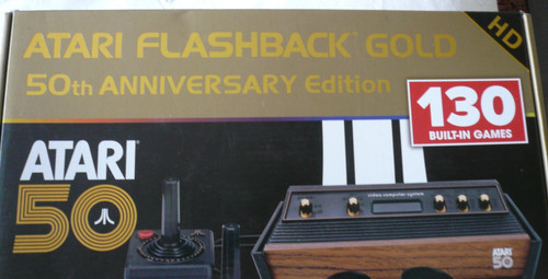 Boxed atari flashback gold - atari,