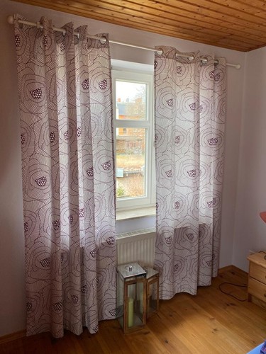 Gardine mit ösen 2 - mit, ***2