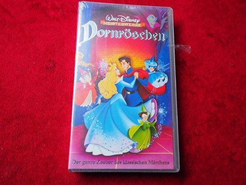 Dornröschen disney vhs - -,