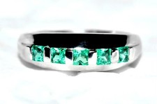 Bandring 14 Karat Weißgold