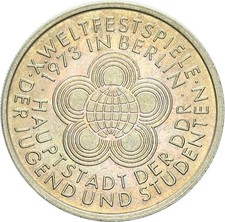 DDR Gedenkmünze 10 Mark 1973